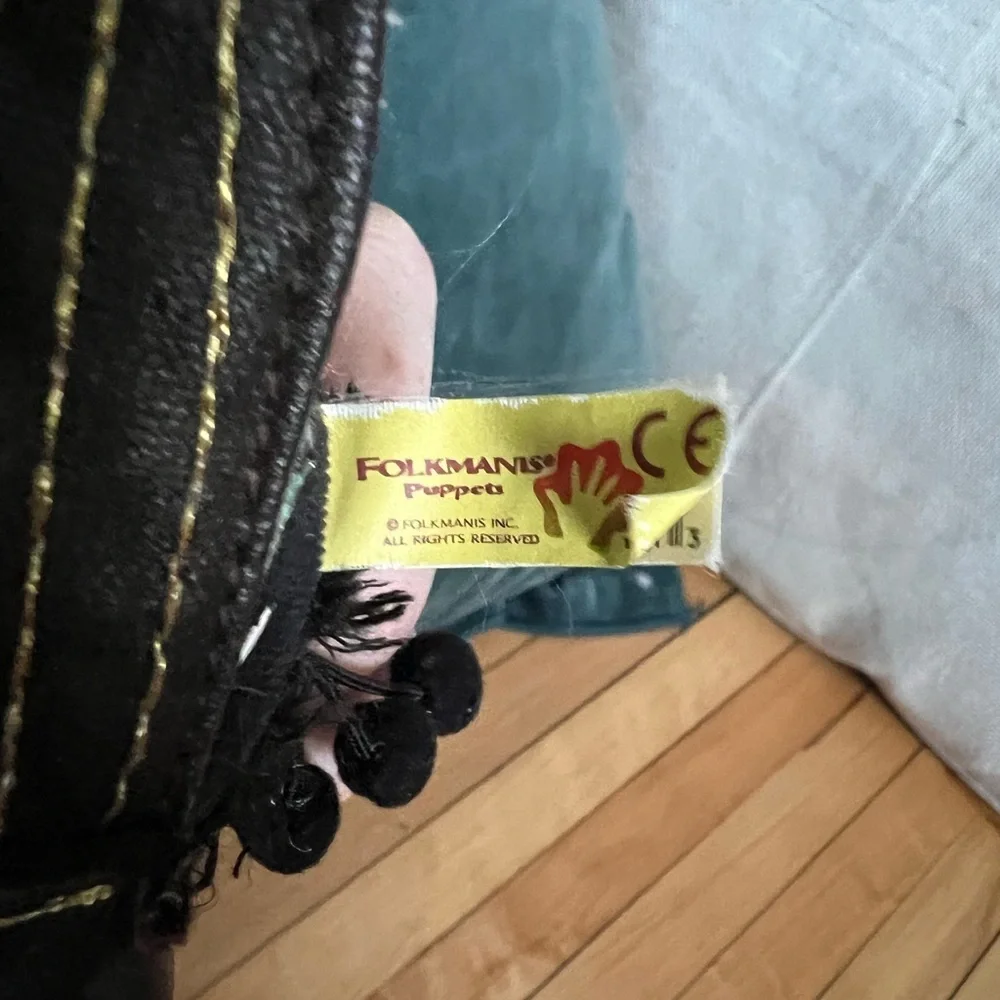 Folkmanis mini‎ firefly finger puppet